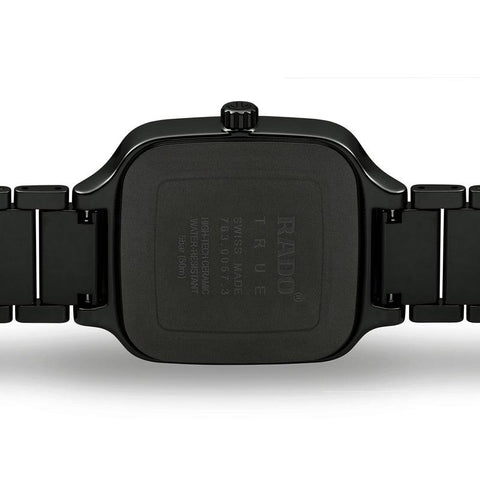 The Watch Boutique Rado True Square Automatic Diamonds Watch 01.763.6078.3.072