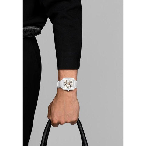 The Watch Boutique Rado True Square Automatic Open Heart Unisex Watch R27073012