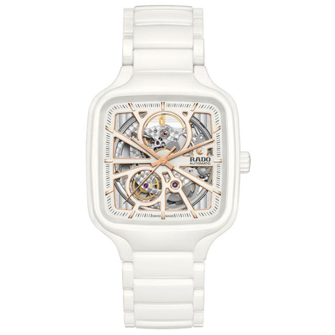 The Watch Boutique Rado True Square Automatic Open Heart Unisex Watch R27073012
