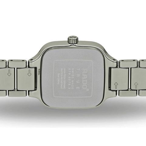 The Watch Boutique Rado True Square Diamonds Watch 01.079.6079.3.070