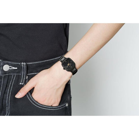 The Watch Boutique Rado True Square Diamonds Watch 01.079.6080.3.072