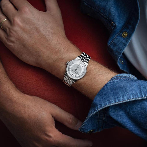 The Watch Boutique Raymond Millesime Automatic Watch Silver Dial - R2125ST65001