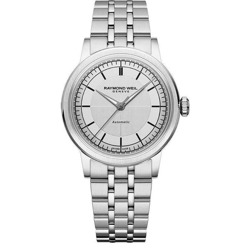 The Watch Boutique Raymond Millesime Automatic Watch Silver Dial - R2125ST65001