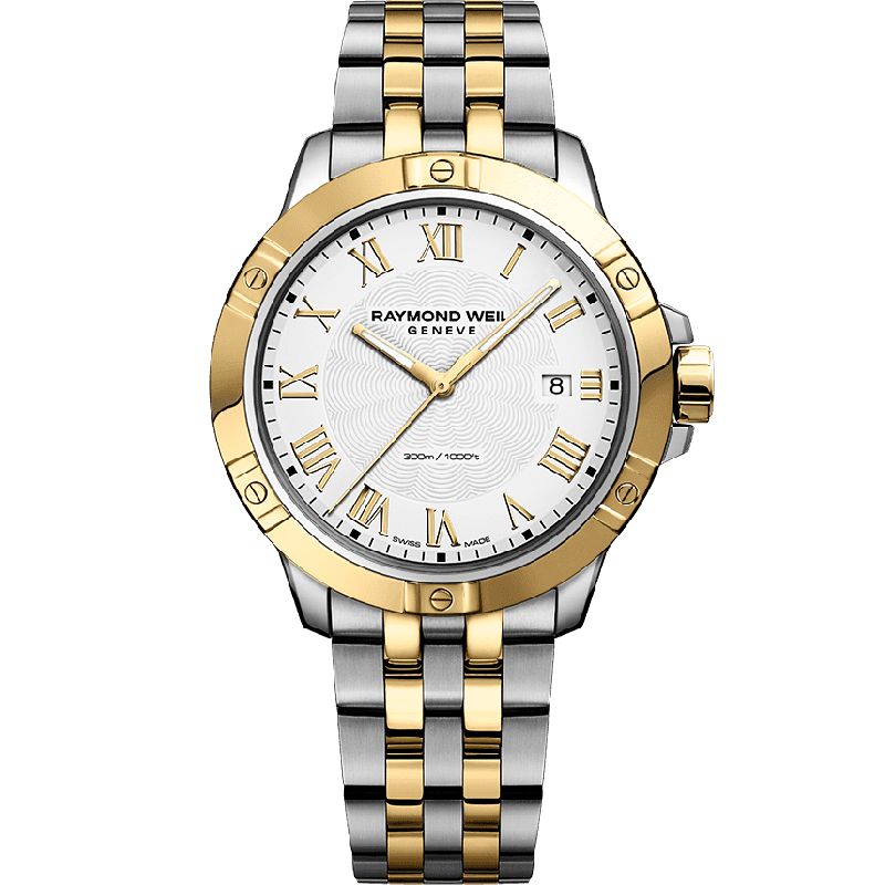 Raymond Weil Tango Classic Men's Quartz Two-tone Gold Watch