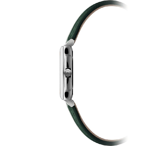 The Watch Boutique Raymond Weil Toccata Ladies Emerald Green Dial Diamond Leather Watch - R5925STC00521