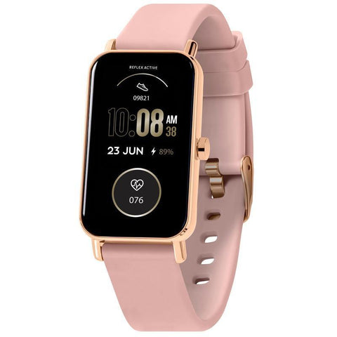 The Watch Boutique Reflex Active NEXUS Calling Pink Strap Smart Watch