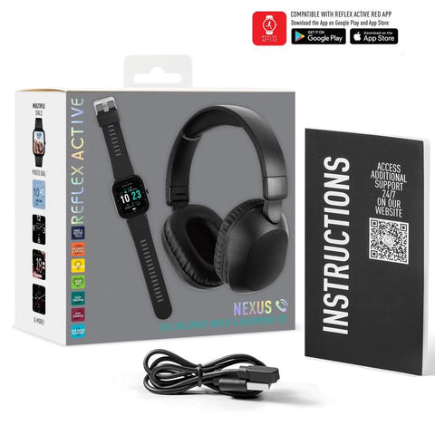 Reflex Active Nexus 100 S Lite Smartwatch & Headphone Set
