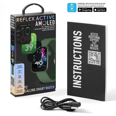 The Watch Boutique Reflex Active Spectra 300 S Lite Green Smart Watch