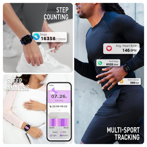 Reflex-Active Spectra 300 S Lite Navy Smartwatch with AMOLED Display