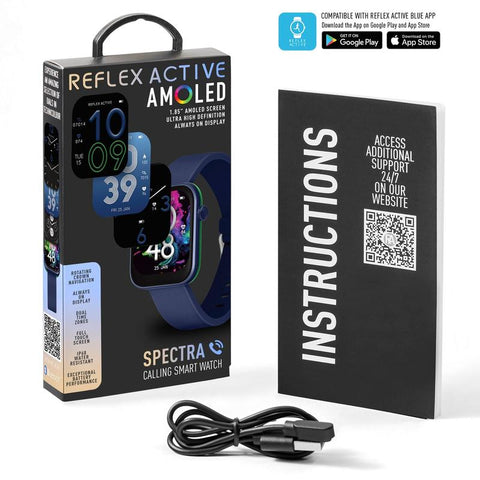 Reflex-Active Spectra 300 S Lite Navy Smartwatch with AMOLED Display