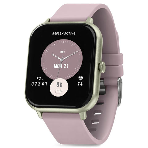 The Watch Boutique Reflex-Active Spectra 300 S Pink Smartwatch with AMOLED Display