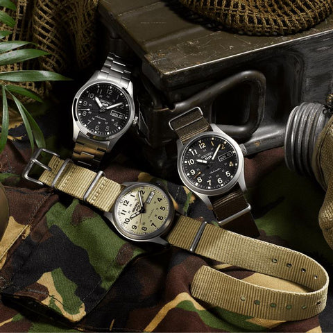 The Watch Boutique Seiko 5 Desert Kit Midfield Sports Style Watch - SRPJ83K1