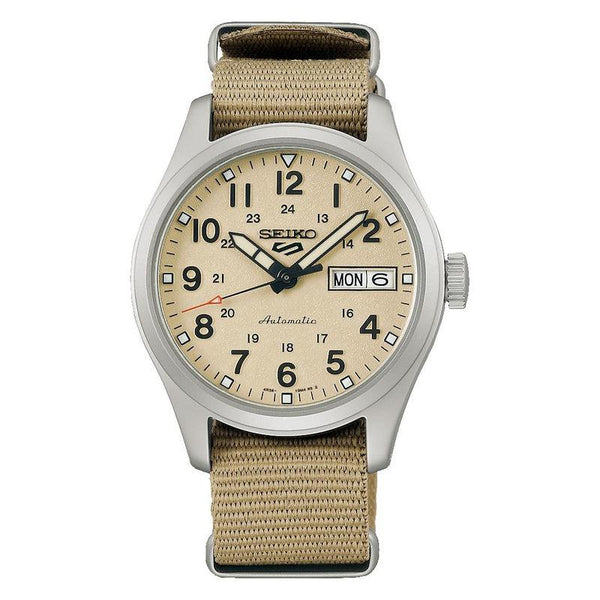Seiko 5 Desert Kit Midfield Sports Style Watch - SRPJ83K1 – The