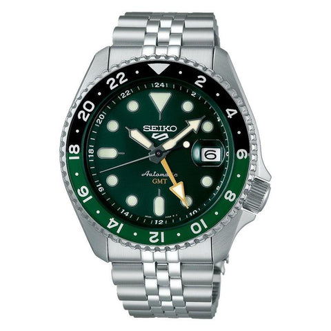 The Watch Boutique Seiko 5 Sports Automatic SKX GMT Watch - SSK035K1