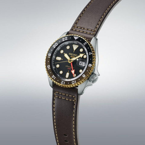 The Watch Boutique Seiko 5 Sports Automatic SKX GMT Watch - SSK036K1