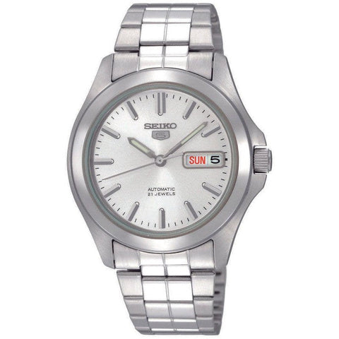 The Watch Boutique Seiko 5 Sports Automatic White Dial Watch - SNKK87K1