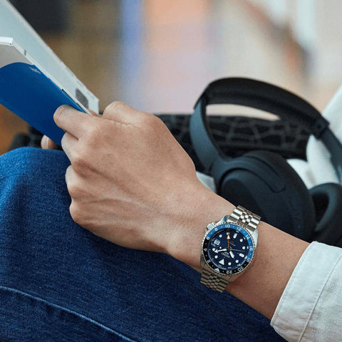 The Watch Boutique Seiko 5 Sports Blueberry GMT SKX Re-Interpretation