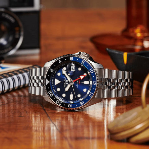 The Watch Boutique Seiko 5 Sports Blueberry GMT SKX Re-Interpretation