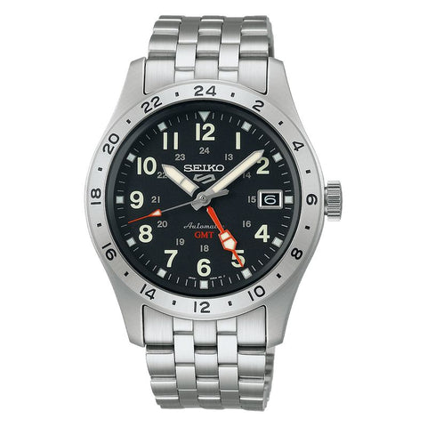 The Watch Boutique Seiko 5 Sports Field Deploy Mechanical GMT - SSK023K1