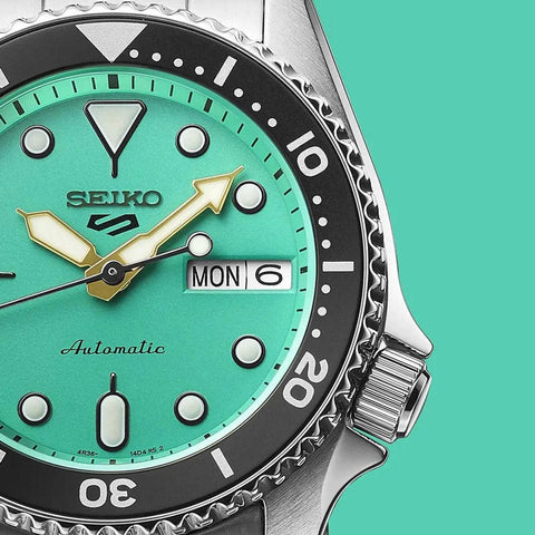 The Watch Boutique Seiko 5 Sports SKX Midi Teal Watch - SRPK33K1