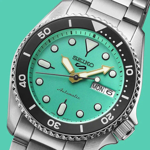 The Watch Boutique Seiko 5 Sports SKX Midi Teal Watch - SRPK33K1