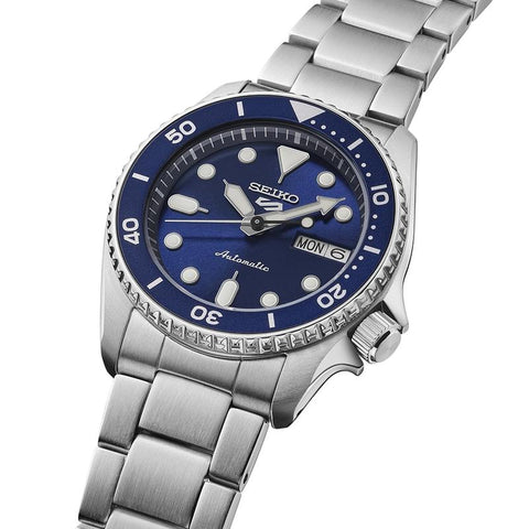 The Watch Boutique Seiko 5 Sports SKX New Colour Collection ‘Street Denim’ Automatic Watch