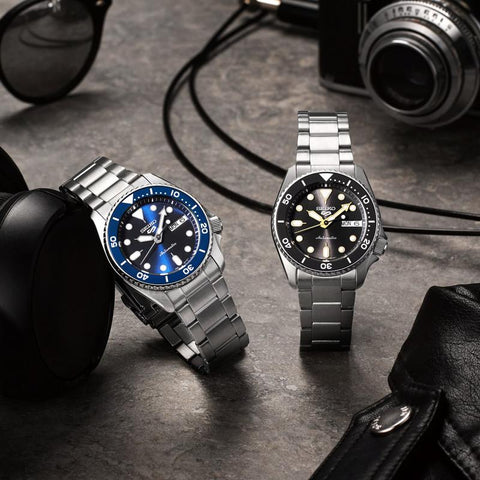 The Watch Boutique Seiko 5 Sports SKX New Colour Collection ‘Street Denim’ Automatic Watch