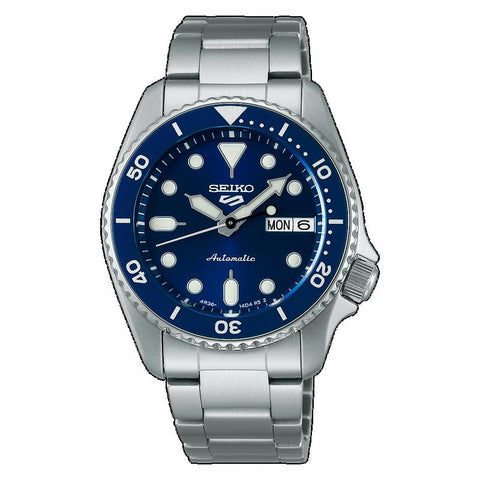 The Watch Boutique Seiko 5 Sports SKX New Colour Collection ‘Street Denim’ Automatic Watch