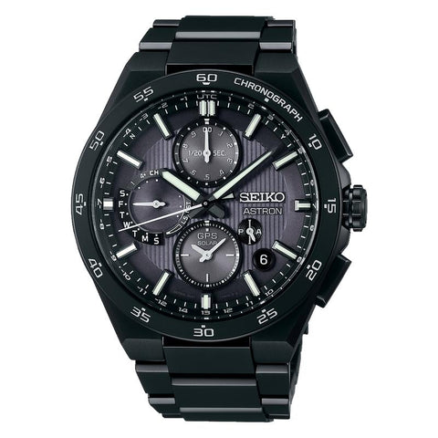 The Watch Boutique Seiko Astron ‘Deep night’ 5X GPS Solar Chronograph - SSH155J1