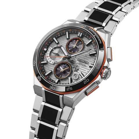 The Watch Boutique Seiko Astron Future Innovation – Orange Accent GPS Solar Limited Edition Watch