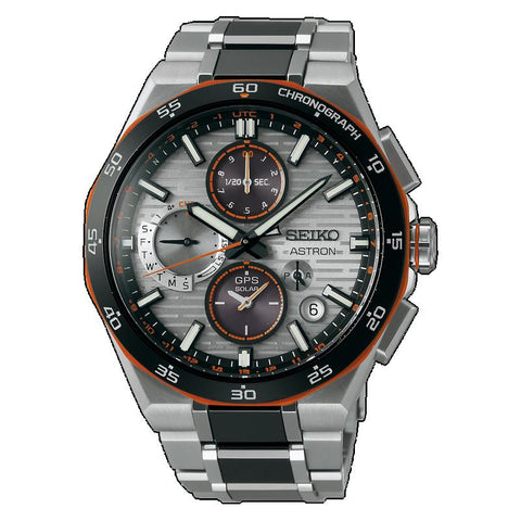 The Watch Boutique Seiko Astron Future Innovation – Orange Accent GPS Solar Limited Edition Watch