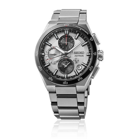 The Watch Boutique Seiko Astron GPS Solar Chronograph Silvery Night - SSH153J1