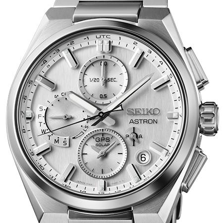 The Watch Boutique Seiko Astron GPS Solar Dual-Time Chronograph Watch