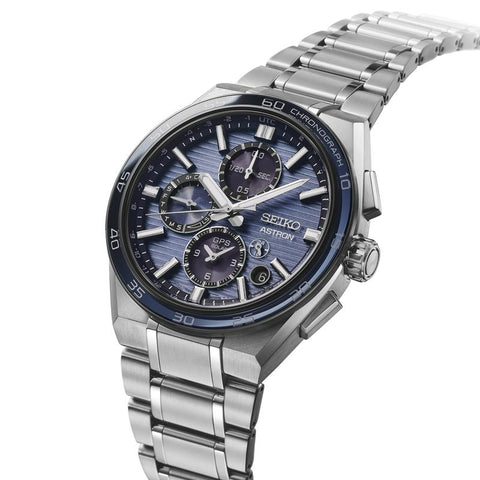 The Watch Boutique Seiko Astron GPS Solar Dual-Time Chronograph Watch - SSH175J1