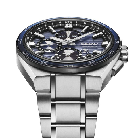 The Watch Boutique Seiko Astron GPS Solar Dual-Time Chronograph Watch - SSH175J1