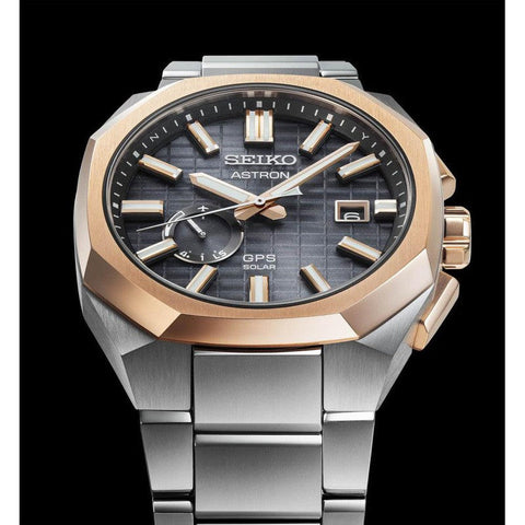 The Watch Boutique Seiko Astron GPS Solar 'Rose Gold' CrystalÃ‚ Box