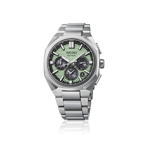 The Watch Boutique Seiko Astron Men's GPS 2026 Limited Edition Titanium Crystal Green Watch