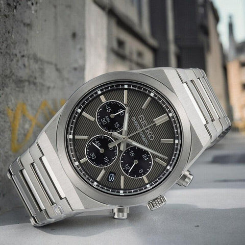 The Watch Boutique Seiko Conceptual Chronograph Watch - SSB455P1