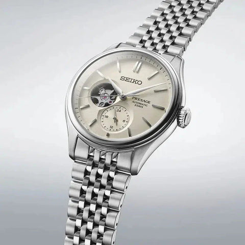 The Watch Boutique Seiko Presage Classic Series Shiro-iro Open heart - SPB469J1