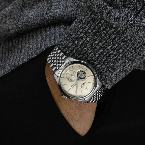 The Watch Boutique Seiko Presage Classic Series Shiro-iro Open heart - SPB469J1