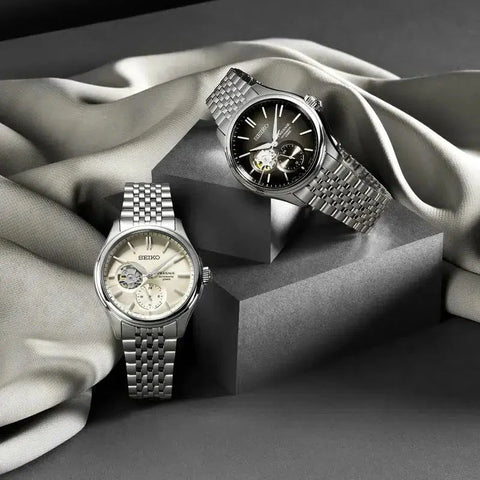 The Watch Boutique Seiko Presage Classic Series Shiro-iro Open heart - SPB469J1