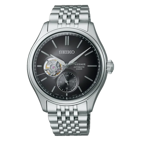 The Watch Boutique Seiko Presage Classic Series Sumi-iro Open heart - SPB471J1