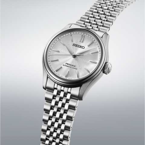 The Watch Boutique Seiko Presage Classic White Dial Men's Automatic Watch
