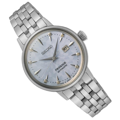 The Watch Boutique Seiko Presage Cocktail Time Skydiving Diamond Twist Watch - SRE007J1