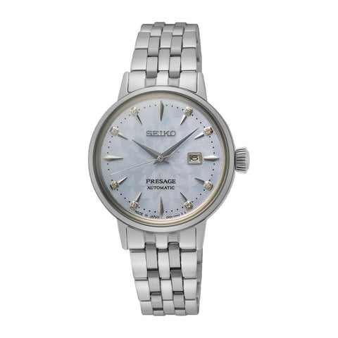 The Watch Boutique Seiko Presage Cocktail Time Skydiving Diamond Twist Watch - SRE007J1
