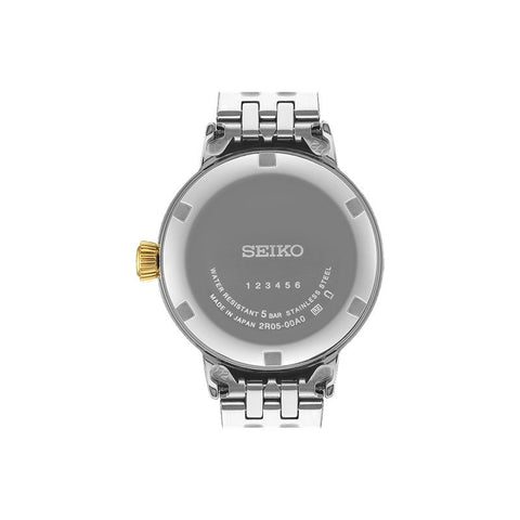 The Watch Boutique Seiko Presage Cocktail Time White Lady Diamond Twist Watch - SRE010J1