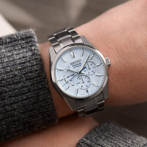 The Watch Boutique Seiko Presage Sharp Edged Geppaku Moonlight Watch - SPB305J1
