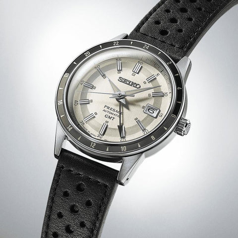 The Watch Boutique Seiko Presage Stone Style 60s Road Trip GMT