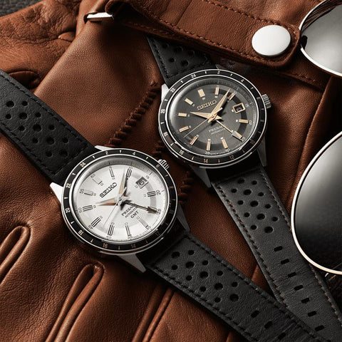 The Watch Boutique Seiko Presage Stone Style 60s Road Trip GMT