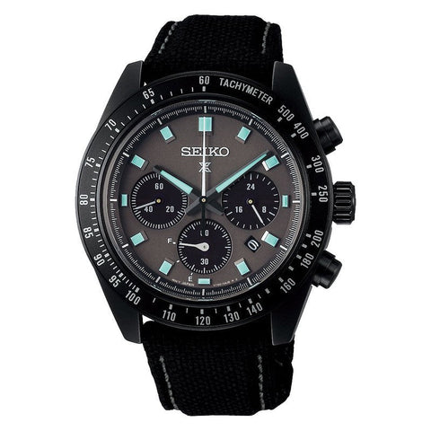 The Watch Boutique Seiko Prospex Black Series Night Vision Solar Speedtimer Chronograph - SSC923P1